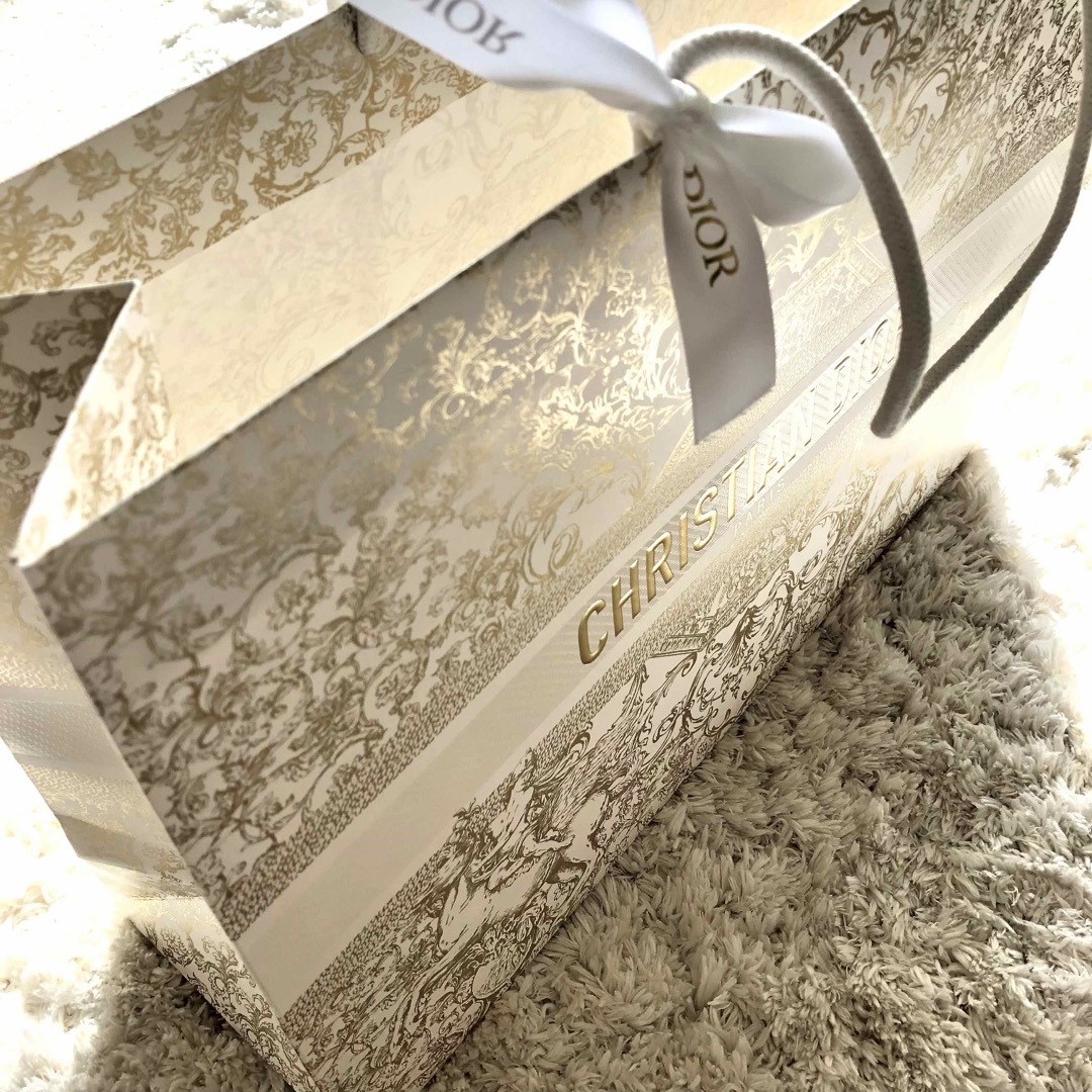 Dior - ディオール 特大サイズ クリスマス限定 ホリデー 紙袋 Dior - ディオール 特大サイズ クリスマス限定 ホリデー 紙袋