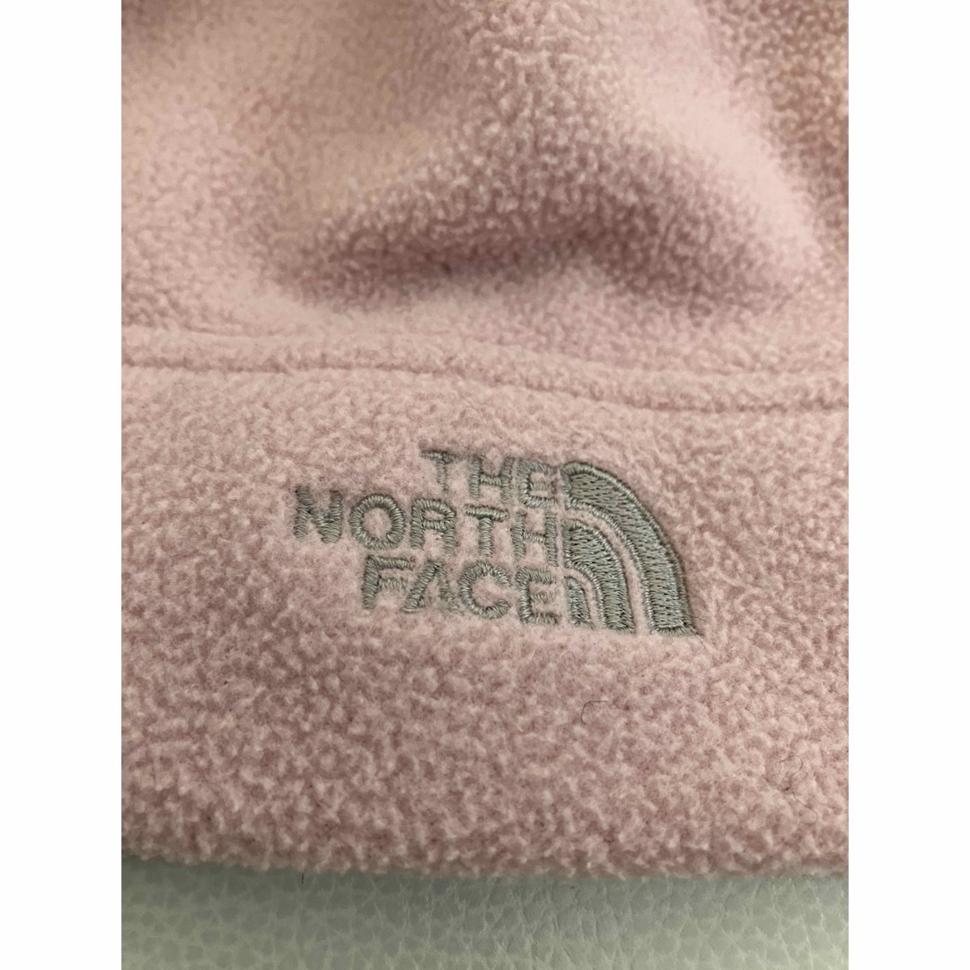 THE NORTH FACE(ザノースフェイス)のTHE NORTH FACE ニットキャップ ニット帽　ピンク　キッズ キッズ/ベビー/マタニティのこども用ファッション小物(帽子)の商品写真