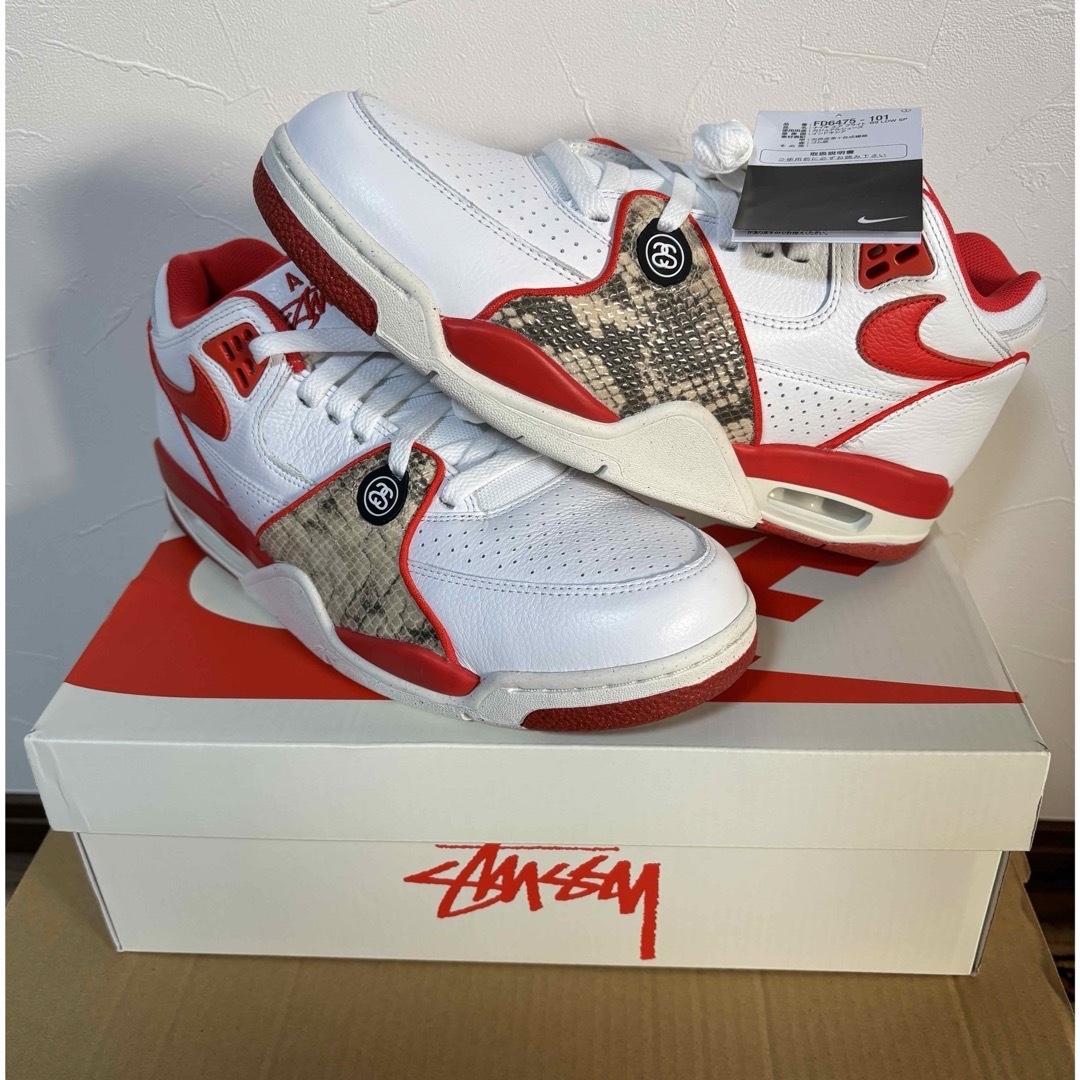 スニーカーStussy × Nike Air Flight 89 Low SP