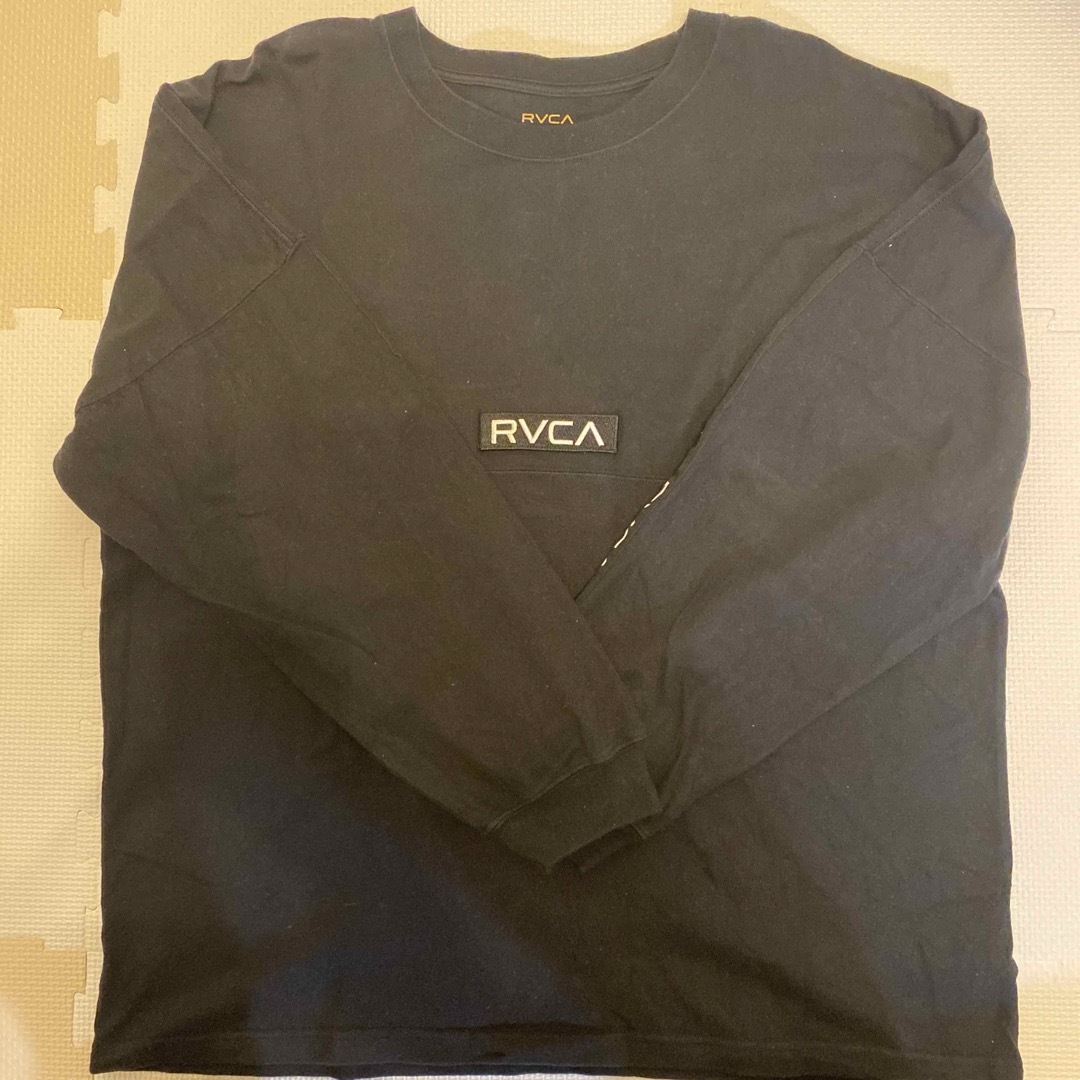 RVCA(ルーカ)のRVCA オーバーサイズ ロゴ ライン テープ ロンT メンズのトップス(Tシャツ/カットソー(七分/長袖))の商品写真