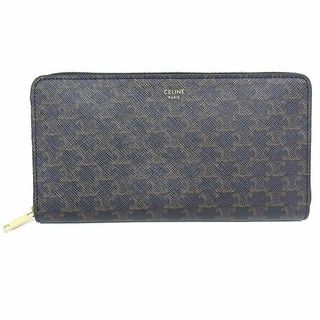 セリーヌ(celine)のセリーヌ　celine　長財布 トリオンフ ラージ ジップウォレット カーフスキン　10B552BQ3.38NO(財布)