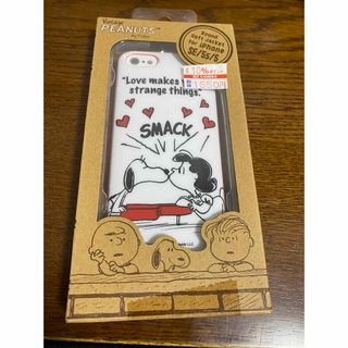 スヌーピー(SNOOPY)の新品　iPhoneSE,5s,5スヌーピーのiPhoneケース(iPhoneケース)