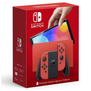 ニンテンドースイッチ(Nintendo Switch)の新品　最安値　ニンテンドースイッチ　マリオレッド　スイッチ　本体(家庭用ゲーム機本体)