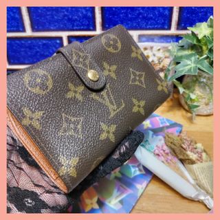 ルイヴィトン(LOUIS VUITTON)の【ラクマ準公認】❤️極美品❤️廃盤ながら未だ大人気のモノグラムがま口財布👛(財布)