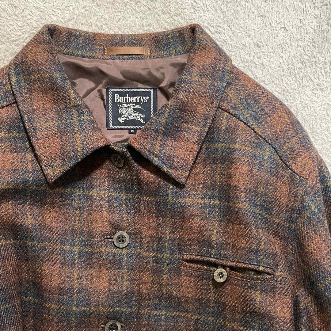 BURBERRY(バーバリー)の【極美品】Burberrys バーバリーズ　90's シャツ　ジャケット　3L レディースのジャケット/アウター(その他)の商品写真