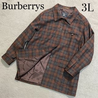 バーバリー(BURBERRY)の【極美品】Burberrys バーバリーズ　90's シャツ　ジャケット　3L(その他)