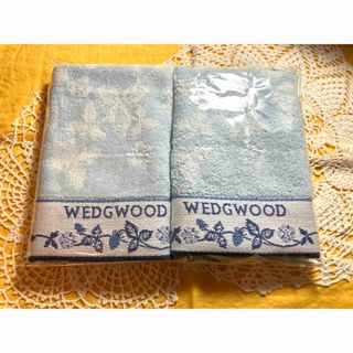 ウェッジウッド(WEDGWOOD)の【雑貨】 WEDGWOOD ハンドタオル 2枚セット 新品(タオル/バス用品)