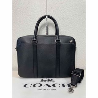 コーチ(COACH)の【良品】コーチ　メンテ済み ビジネス　バッグ　2way 本革　レザー 211(ビジネスバッグ)