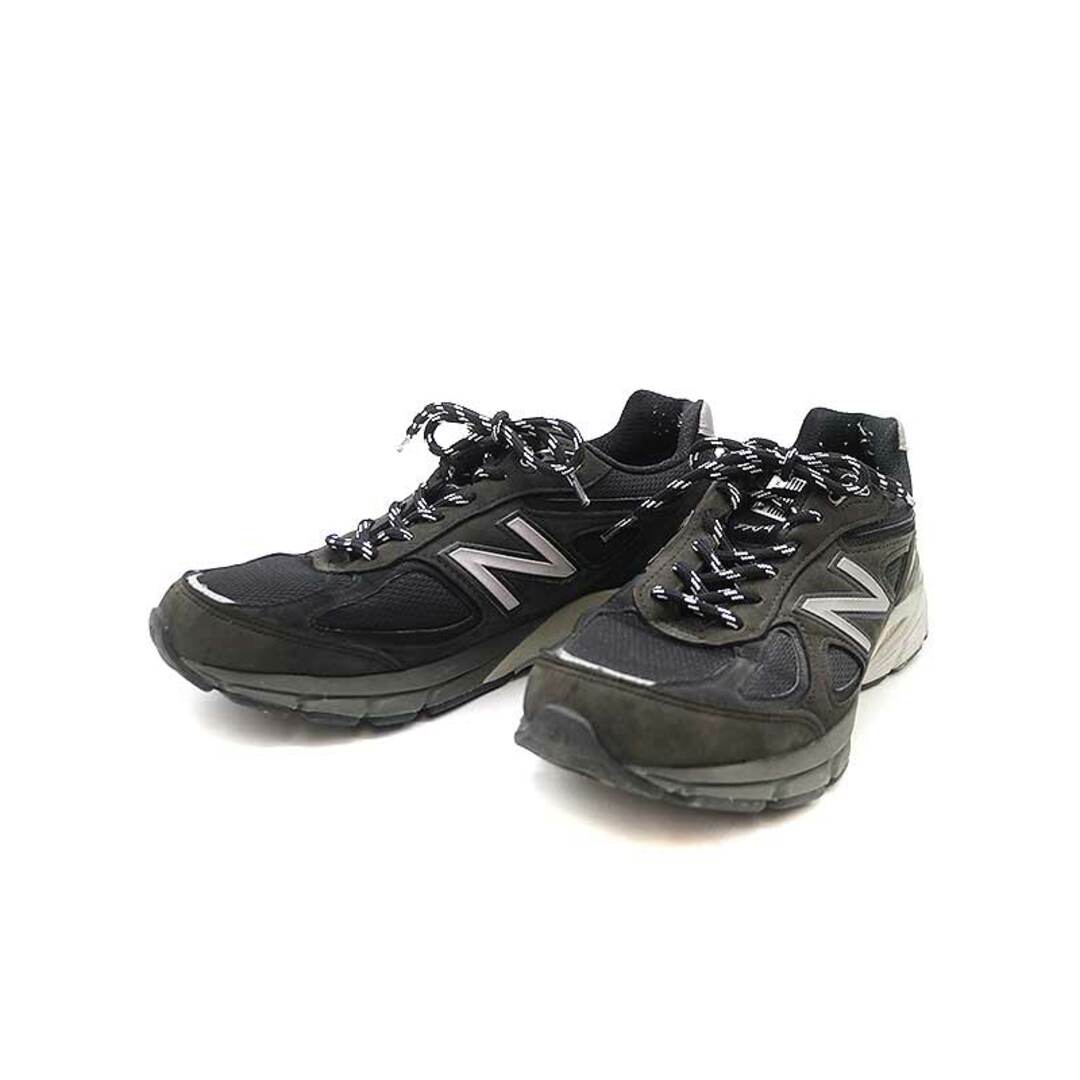 New Balance(ニューバランス)のNEW BALANCE ニューバランス スニーカー ブラック 26.5cm M990IB4 メンズの靴/シューズ(スニーカー)の商品写真