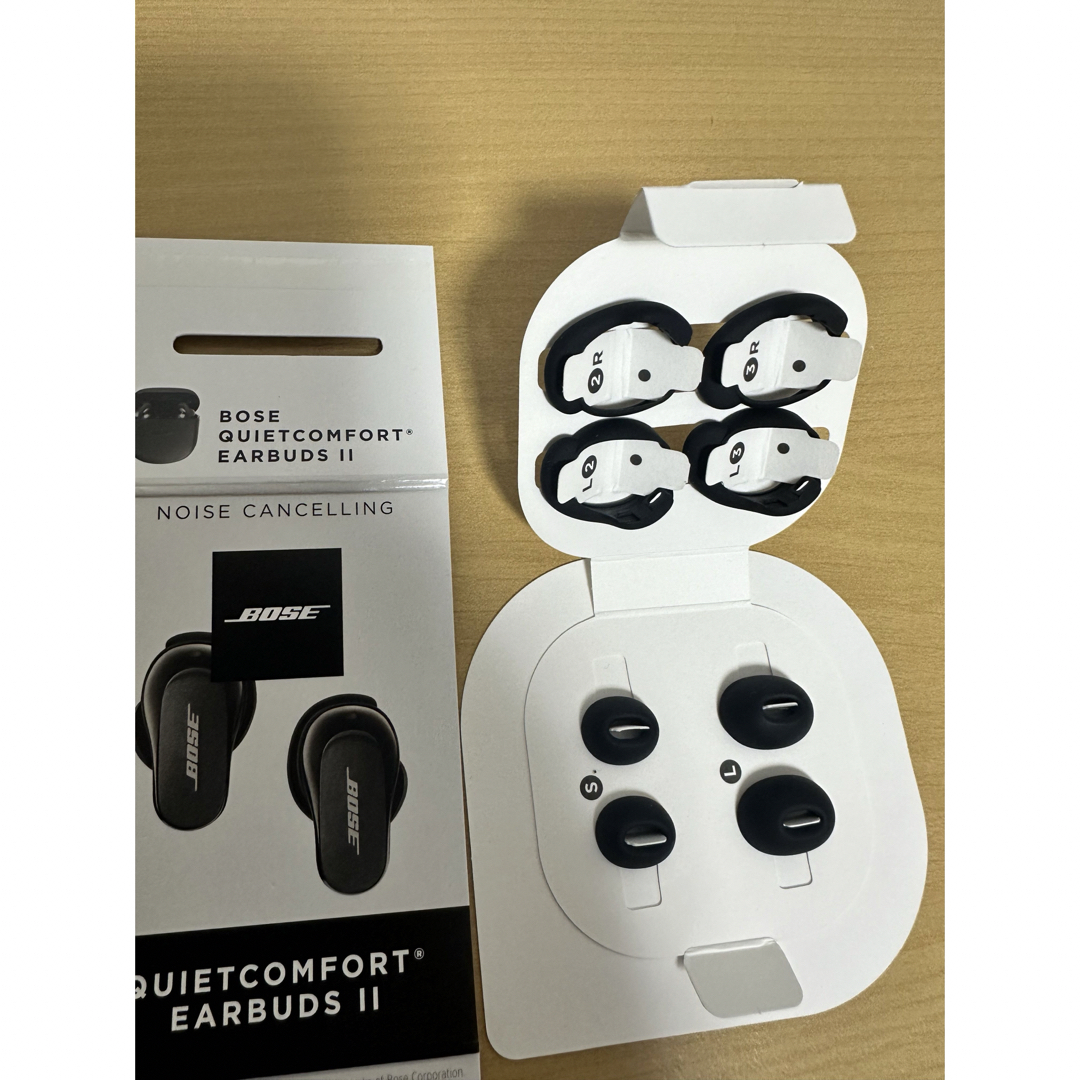 【未使用】Bose quietconfort earbuds II イヤーパッド スマホ/家電/カメラのオーディオ機器(ヘッドフォン/イヤフォン)の商品写真