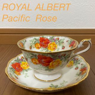 ロイヤルアルバート(ROYAL ALBERT)のROYAL ALBERT Pacific Rose カップ&ソーサー(グラス/カップ)