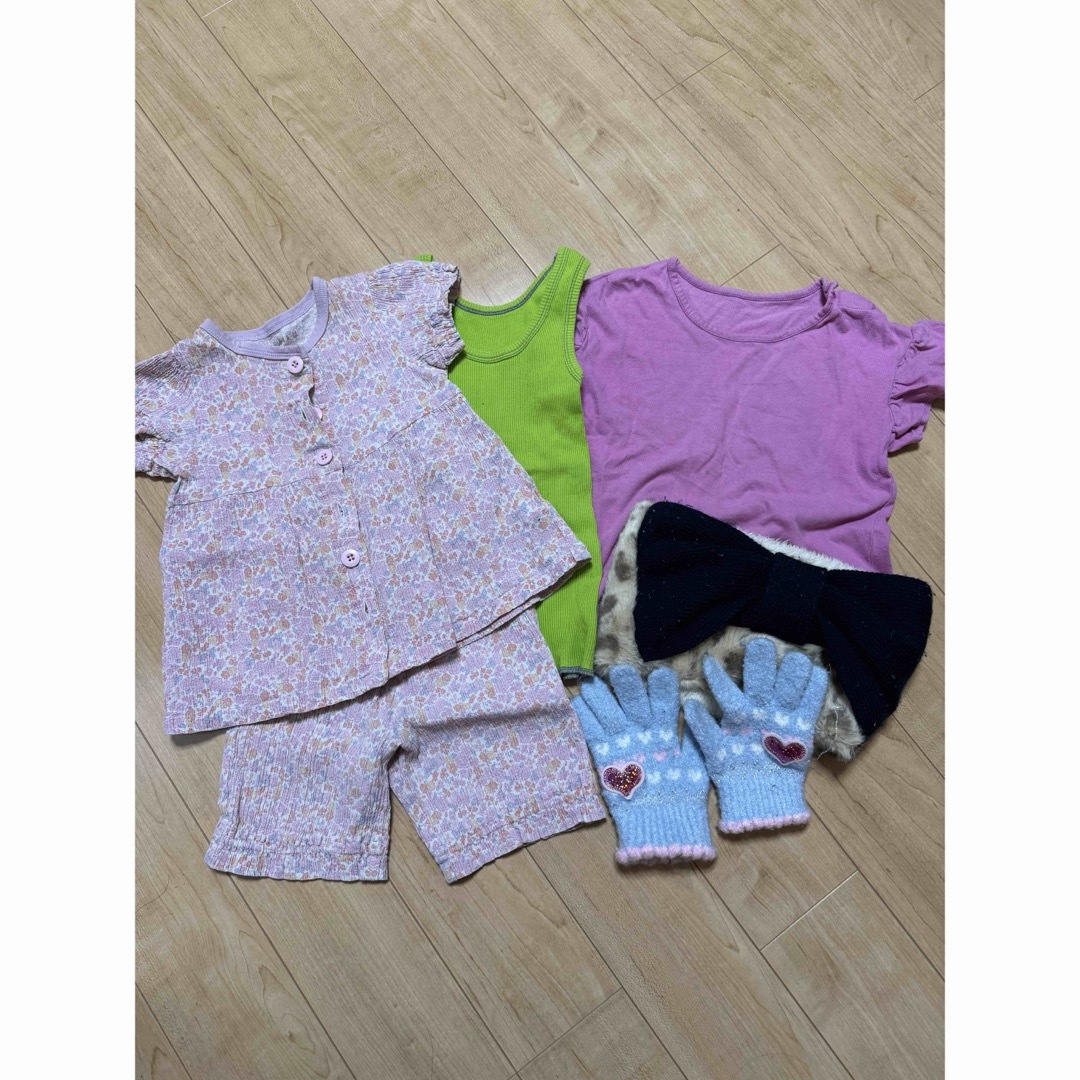 キッズ　まとめ売り　女の子　サイズ100〜110 18枚 キッズ/ベビー/マタニティのキッズ服女の子用(90cm~)(その他)の商品写真