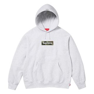 シュプリーム(Supreme)のSupreme Box Logo Hooded Sweatshirt グレーM(パーカー)