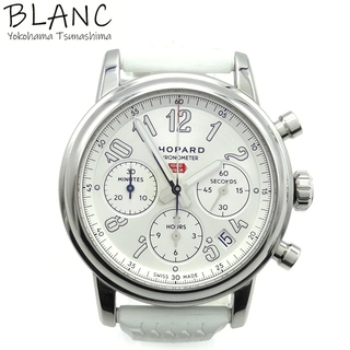 ショパール(Chopard)のショパール ミッレミリア クラシック クロノグラフ 腕時計 ステンレス ラバー シルバー ホワイト 白 ウォッチ 8588 Chopard(腕時計(アナログ))