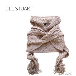 ジルスチュアート(JILLSTUART)のJILL STUART ジルスチュアート . フード付き マフラー(マフラー/ショール)