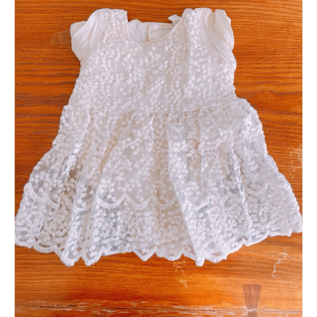 ロンパース  ワンピース 70 SHEIN キッズ/ベビー/マタニティのベビー服(~85cm)(ロンパース)の商品写真