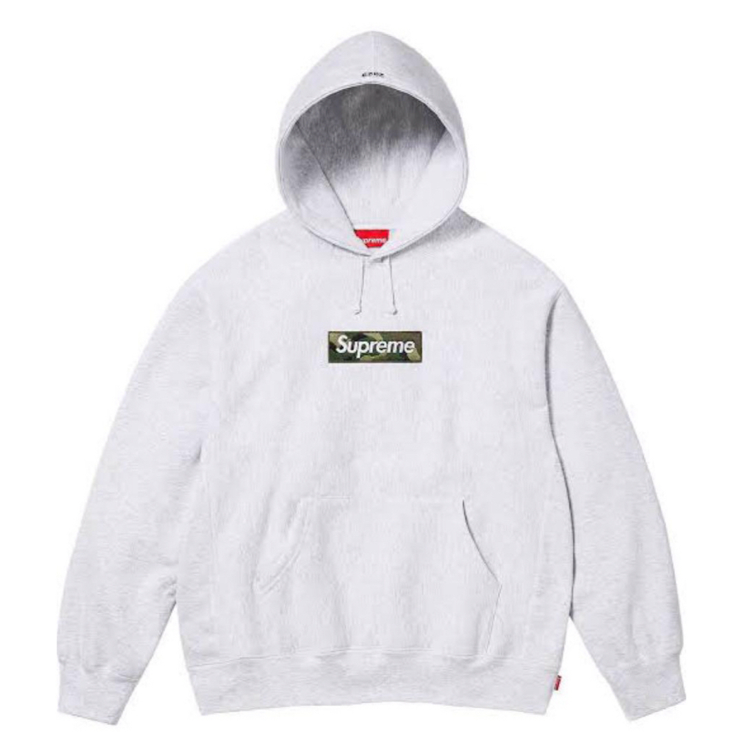 パーカーBox Logo Hooded Sweatshirt Ash Grey Lサイズ