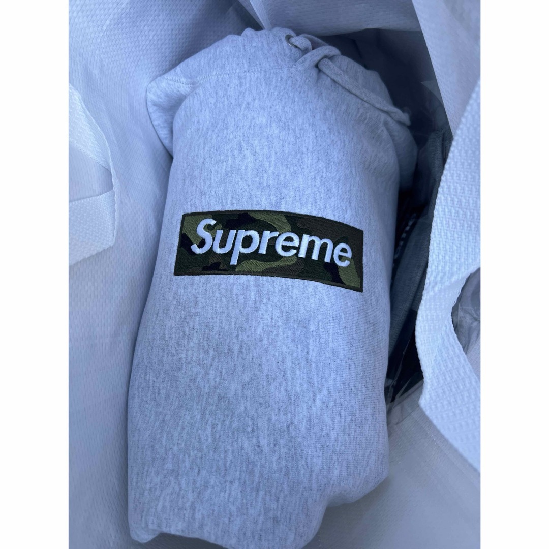 Supreme(シュプリーム)のBox Logo Hooded Sweatshirt Ash Grey Lサイズ メンズのトップス(パーカー)の商品写真