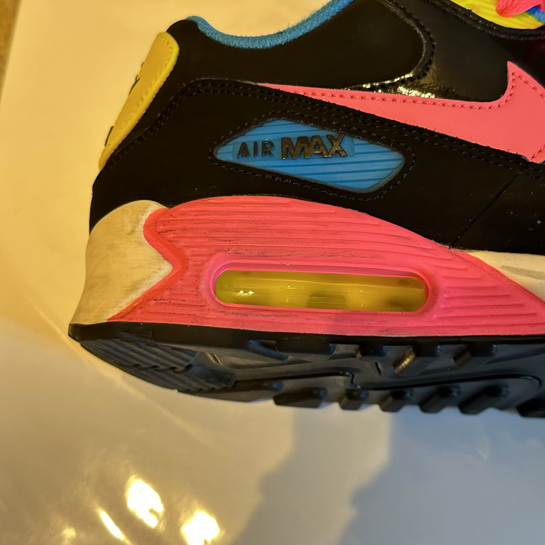 NIKE(ナイキ)のNIKE ナイキ AIR MAX 90 LTR mesh GS 靴 シューズ レディースの靴/シューズ(スニーカー)の商品写真