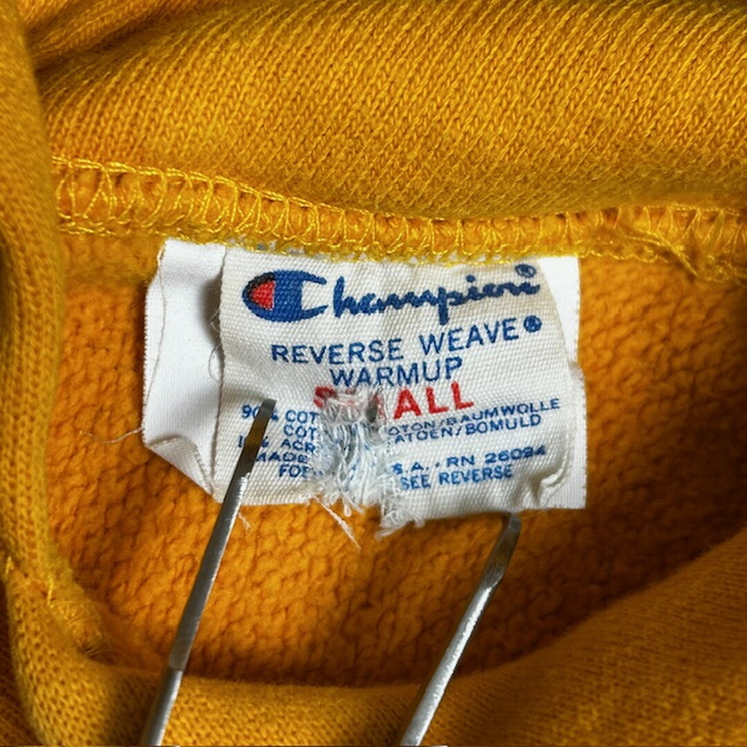 Champion(チャンピオン)の80's champion REVERSE WEAVE RW トリコタグ USA製 80年代 パーカー プリント メンズのトップス(パーカー)の商品写真