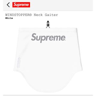 シュプリーム(Supreme)の未開封タグ付きsupreme®︎windstopper®︎neck gaiter(ネックウォーマー)