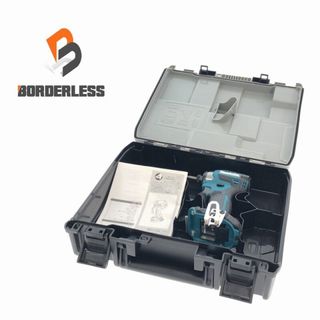 マキタ(Makita)の☆未使用品☆ makita マキタ 18V 充電式インパクトドライバ TD173D 青/ブルー 本体＋ケース付き 電動工具 大工道具 82401(工具)