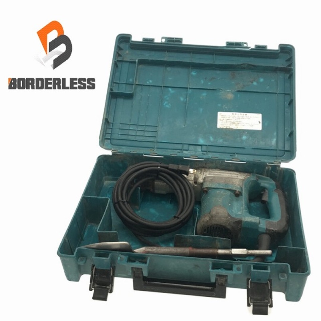 ☆品☆makita マキタ 100V 電動ハンマー HM0830 六角軸シャンク ☆品☆makita マキタ 100V 電動ハンマー HM0830 六角軸シャンク