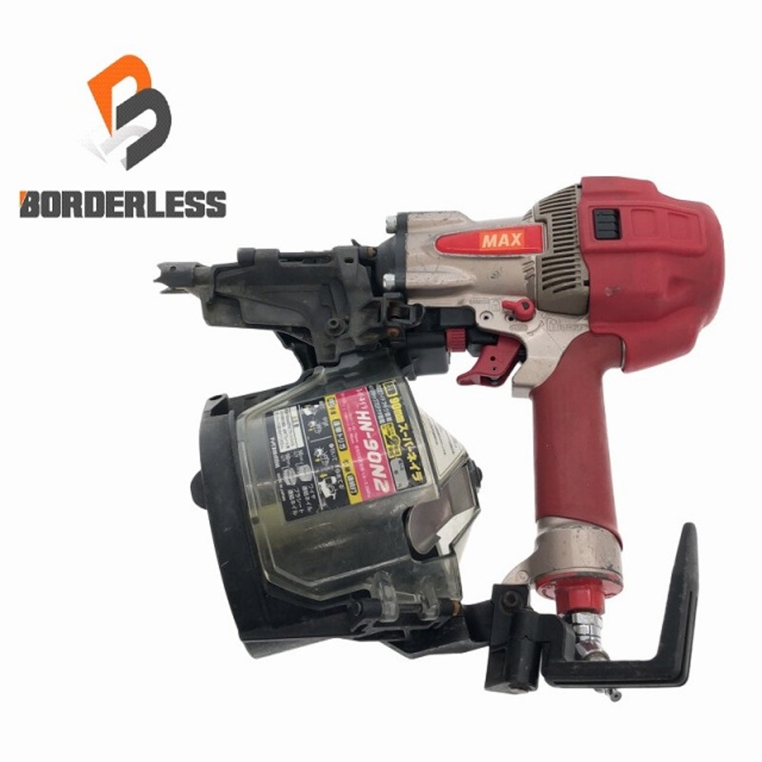 ☆中古品☆MAX マックス 90mm 高圧スーパーネイラ HN-90N2 ☆中古品☆MAX マックス 90mm 高圧スーパーネイラ HN-90N2