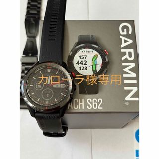 ガーミン(GARMIN)の☆ 付属品多数あり　GARMIN Approach S62 Blackブラック(その他)