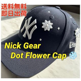 ワンエルディーケーセレクト(1LDK SELECT)の【数量限定品】Nickgear Dot Flower Cap Nee Era(キャップ)