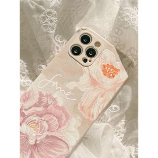 ザラ(ZARA)の花柄 iPhoneケース iPhoneカバー  スマホカバー パステル(iPhoneケース)