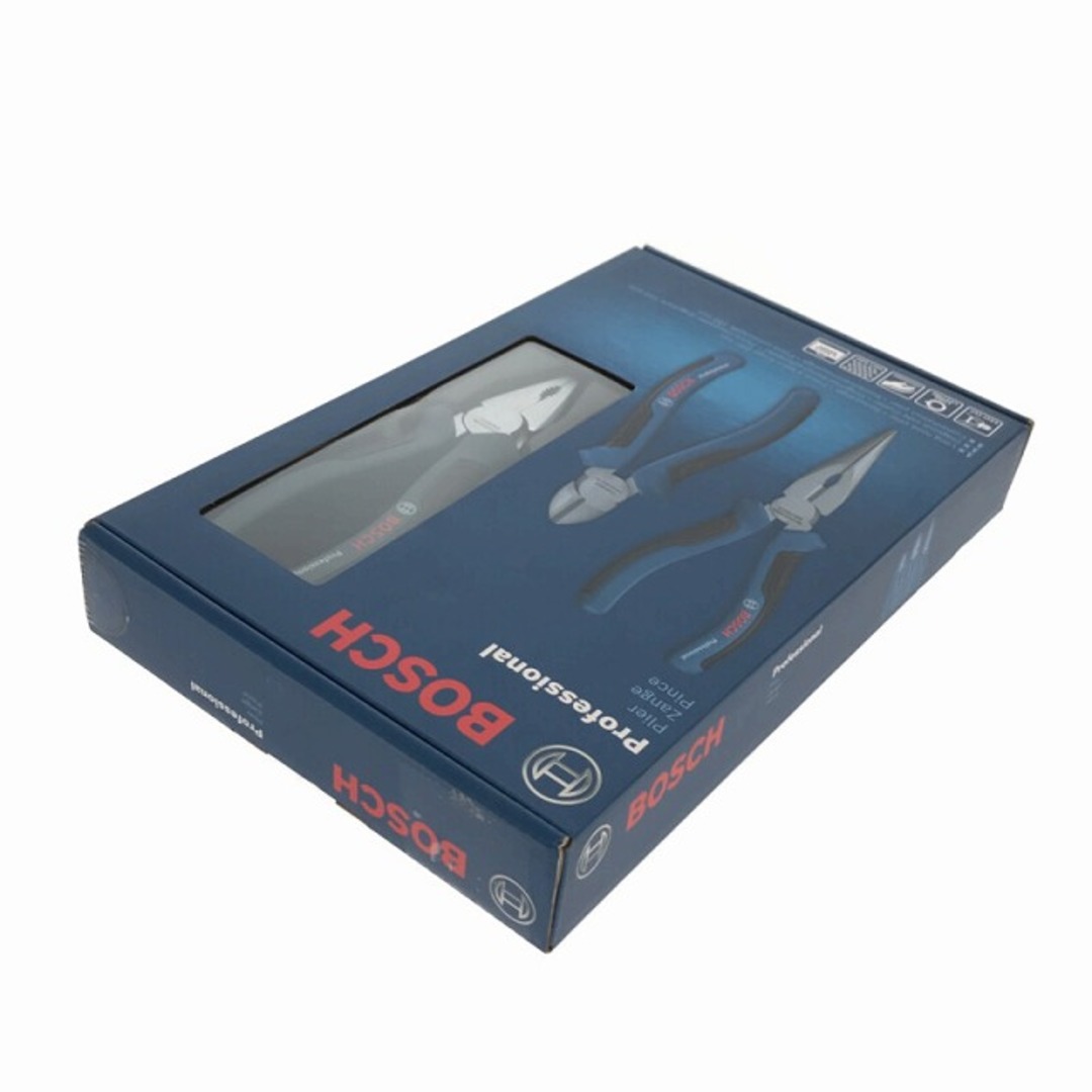 BOSCH(ボッシュ)の☆未使用品☆BOSCH ボッシュ ペンチセット3種 1600A016BG ペンチ ラジオペンチ ニッパー 3種セット コンボキット 手工具 82608 自動車/バイクのバイク(工具)の商品写真