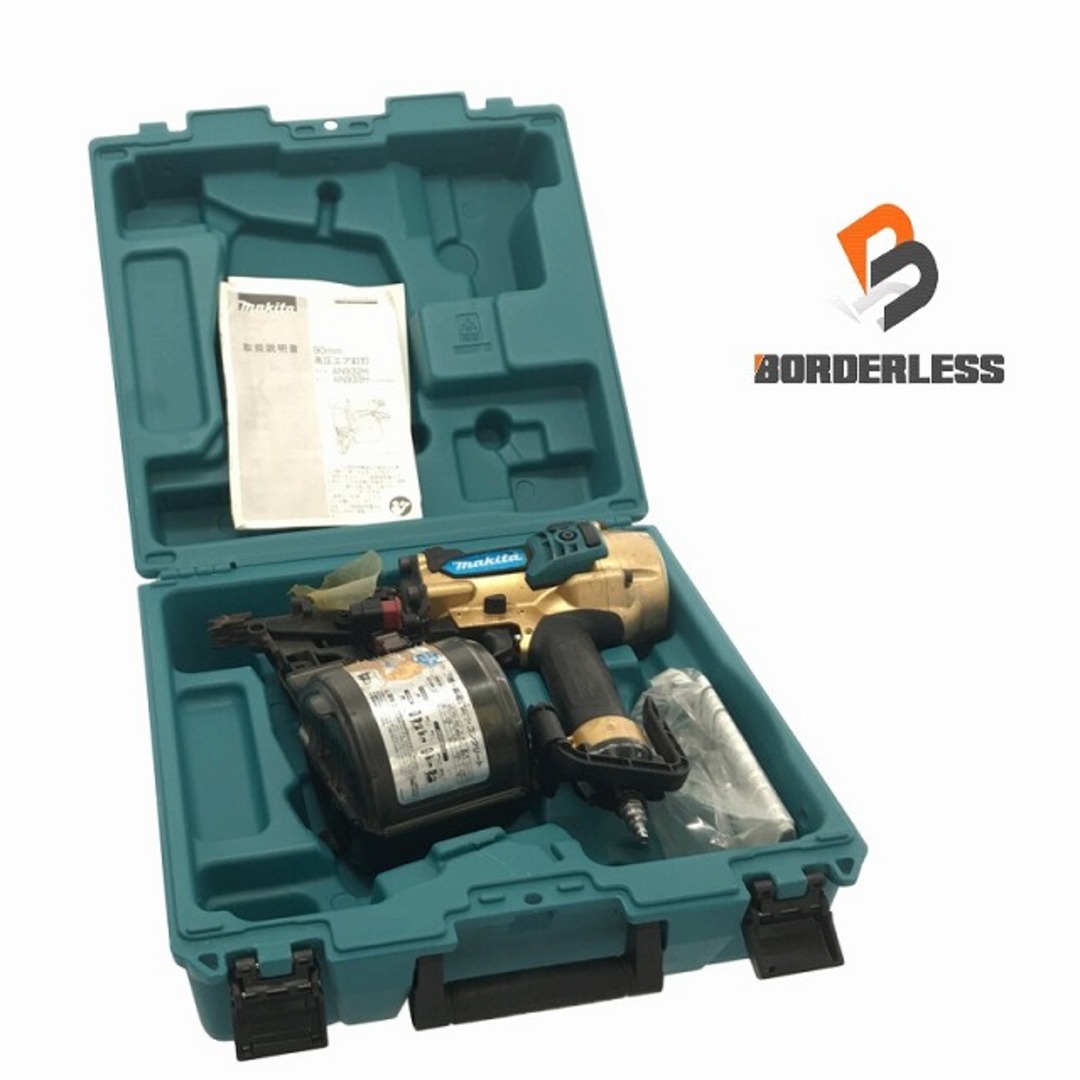 Makita - ☆中古 100周年限定☆makita マキタ 90mm 高圧エア釘打 Makita - ☆中古 100周年限定☆makita マキタ 90mm 高圧エア釘打