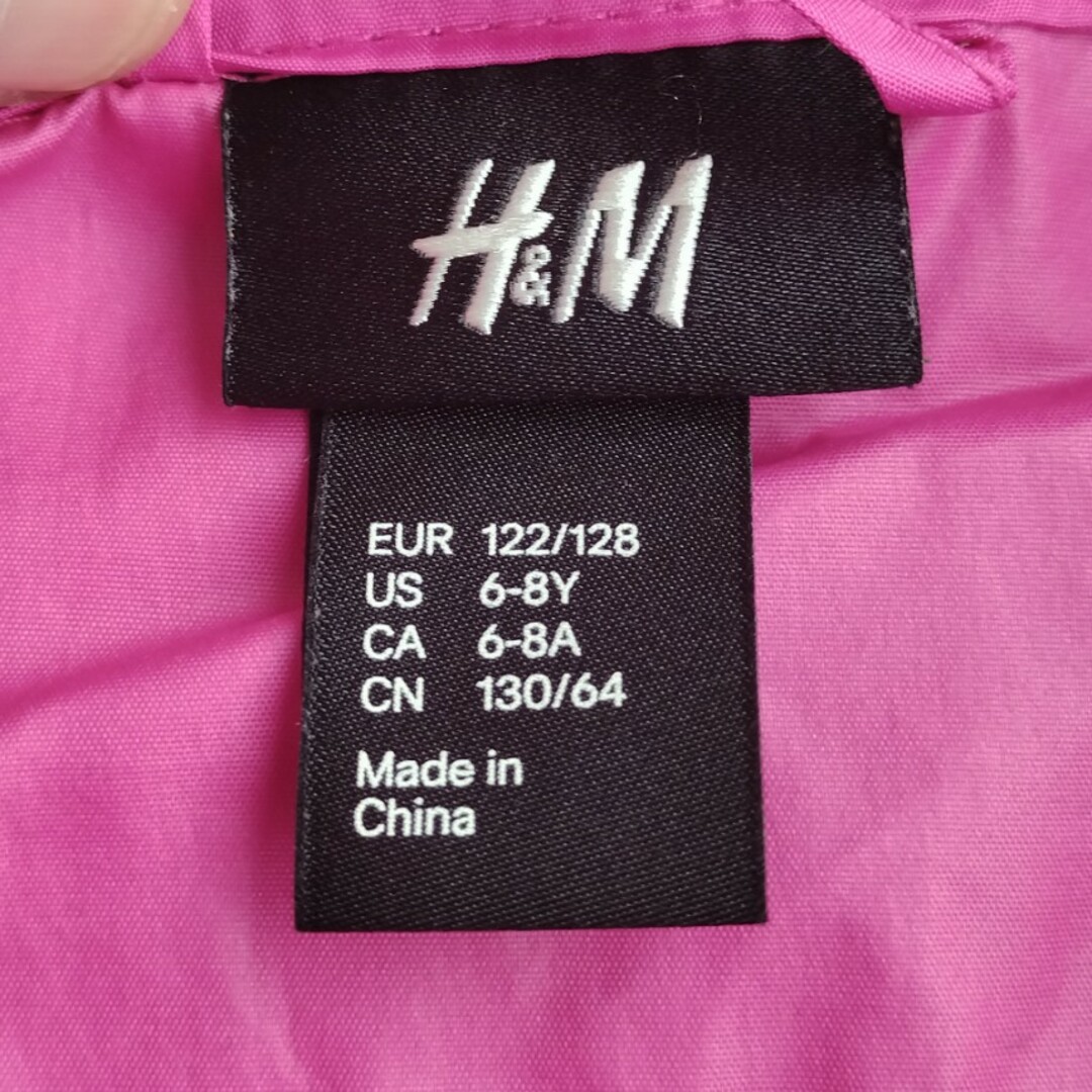 H&M(エイチアンドエム)のH&M キッズ ジャケット サイズ130 キッズ/ベビー/マタニティのキッズ服女の子用(90cm~)(ジャケット/上着)の商品写真