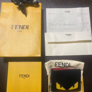 フェンディ(FENDI)のFENDI フェンディ モンスター 二つ折り財布(折り財布)
