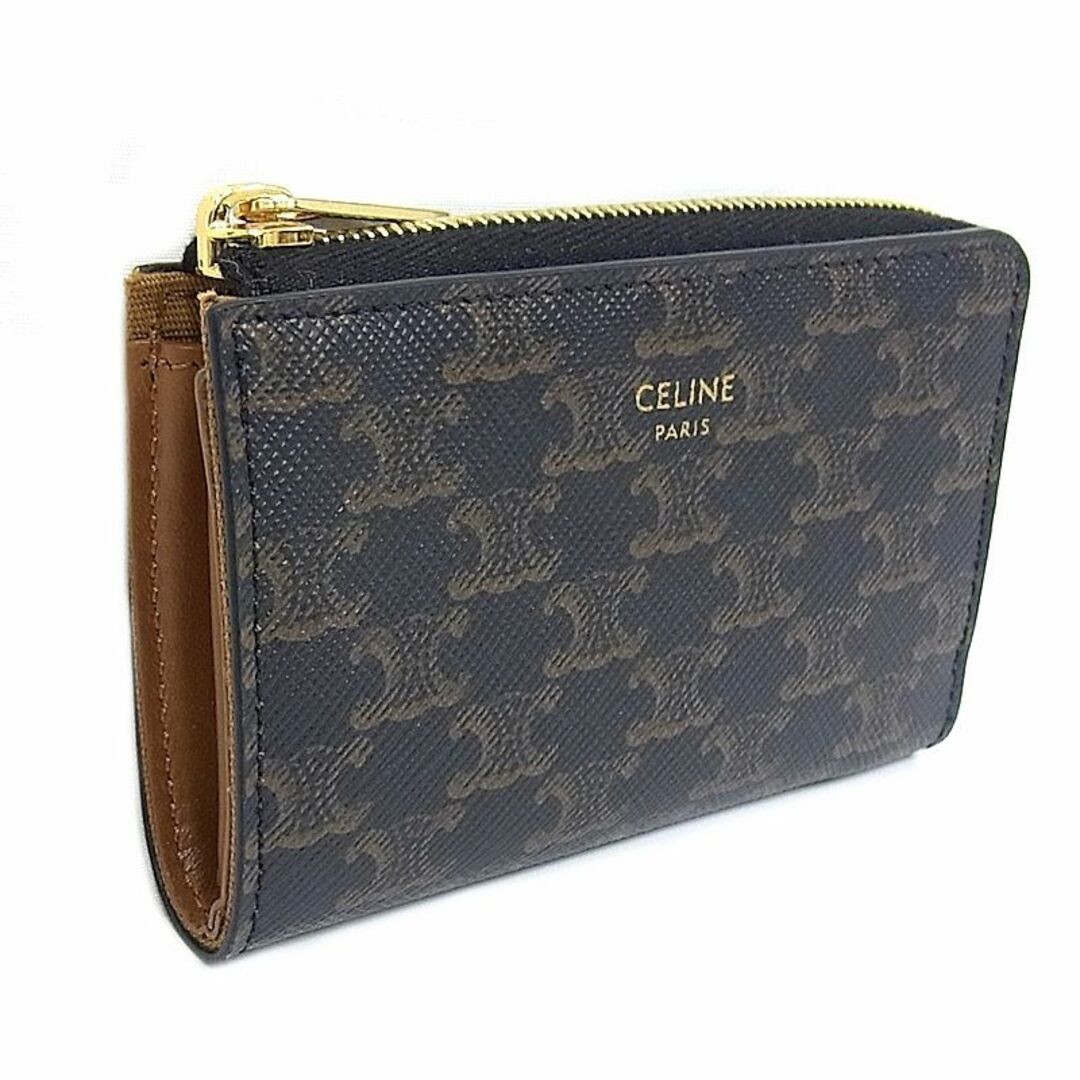 celine(セリーヌ)のセリーヌ　celine　コインケース トリオンフ　コンパクト Ｌ字ファスナー　キャンバス レディースのファッション小物(コインケース)の商品写真