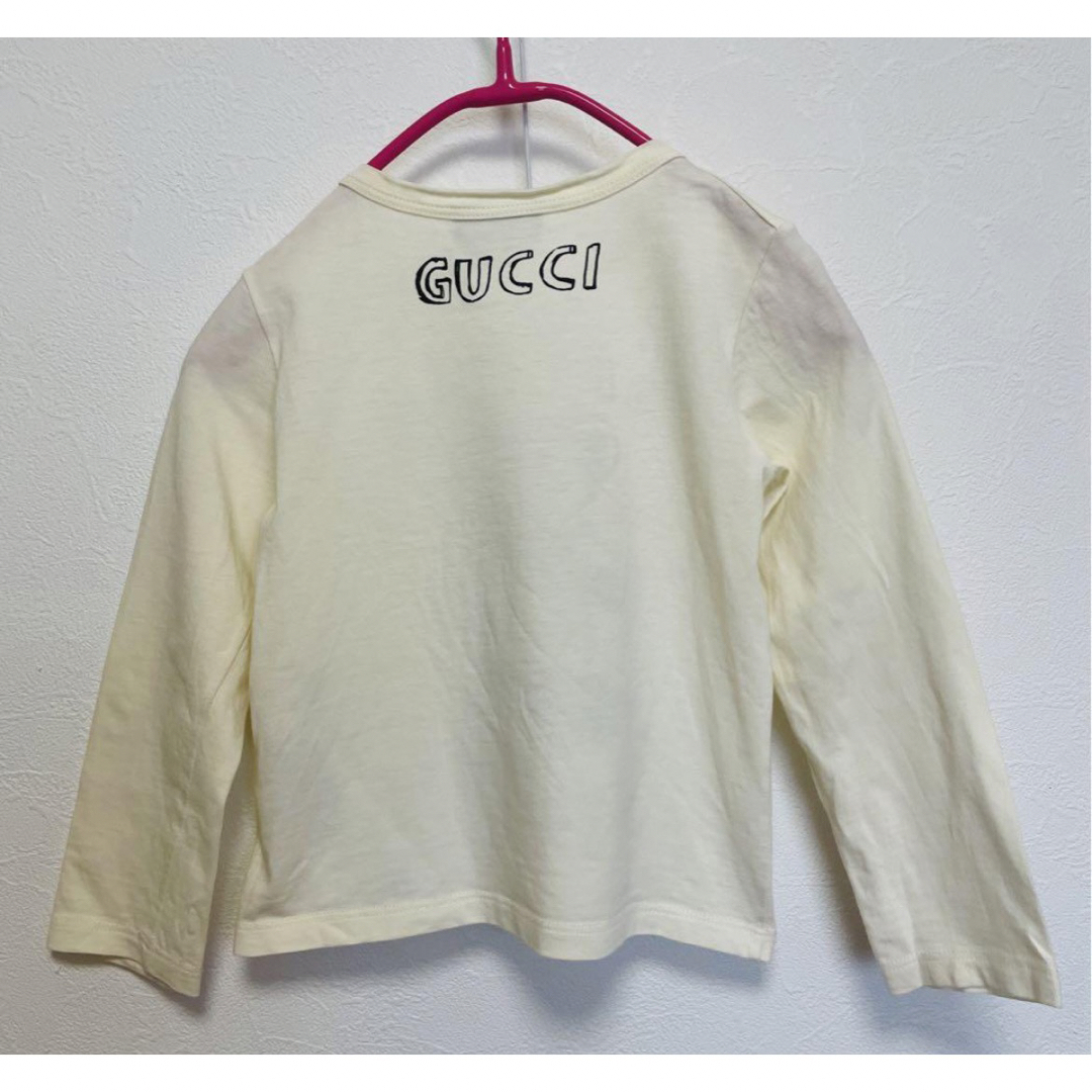 Gucci(グッチ)の美品　正規品　GUCCI グッチ　子供Tシャツ キッズ/ベビー/マタニティのキッズ服女の子用(90cm~)(Tシャツ/カットソー)の商品写真