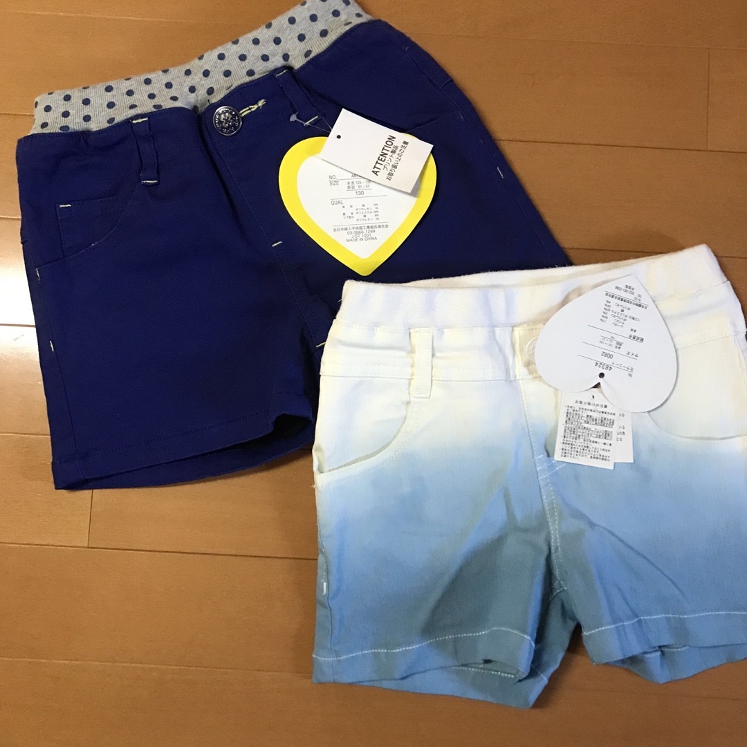 ハーフパンツ  130 まとめ キッズ/ベビー/マタニティのキッズ服女の子用(90cm~)(パンツ/スパッツ)の商品写真