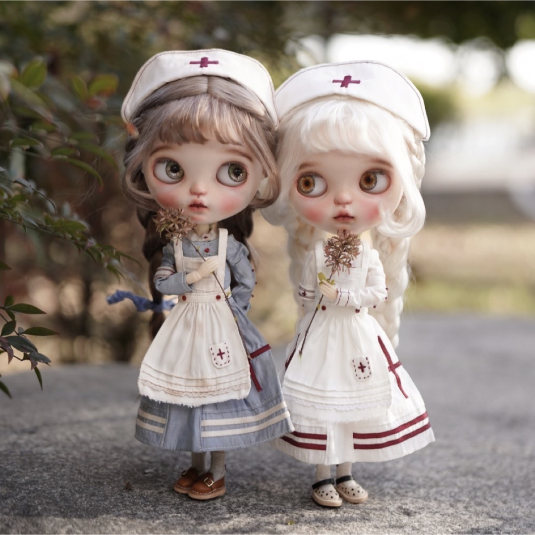 カスタムブライス 海外作家様 人形 かわいい ナースちゃん ブルー フルセット カスタムブライス 海外作家様 人形 かわいい ナースちゃん ブルー フルセット