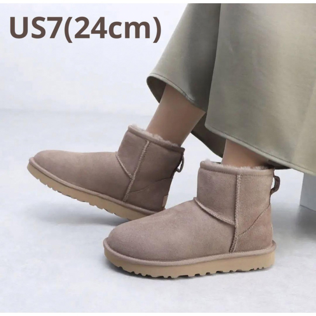 UGG(アグ)の新品 UGG アグ クラシックミニ Ⅱ 24cm カリブー ムートンブーツ レディースの靴/シューズ(ブーツ)の商品写真