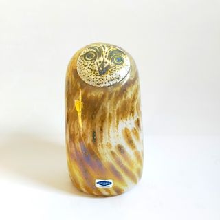 イッタラ(iittala)のEagle owl　Oiva Toikka　 オイヴァ・トイッカ(ガラス)