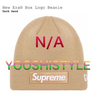 シュプリーム(Supreme)のSupreme New Era Box Logo Beanie(ニット帽/ビーニー)