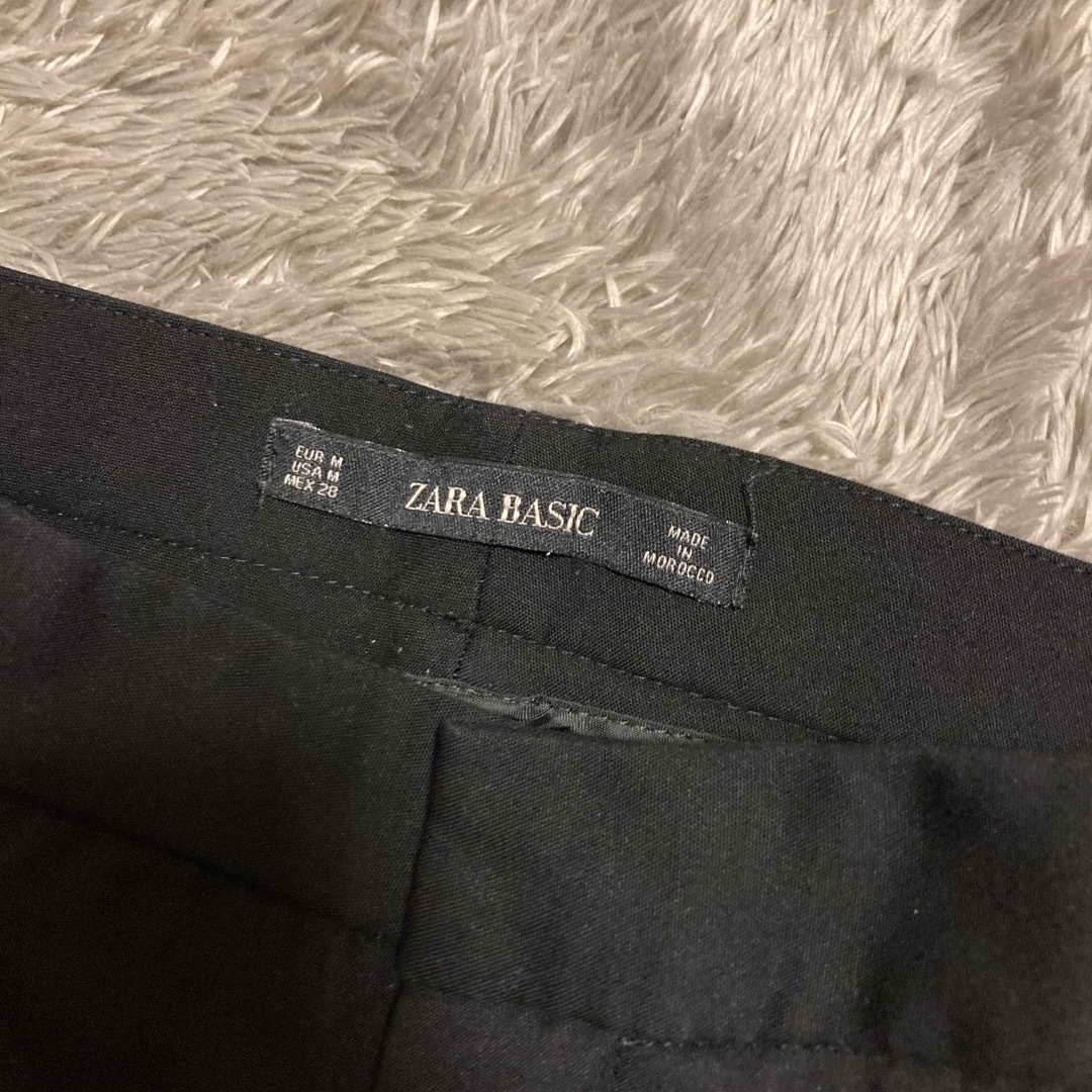 ZARA(ザラ)のZARA パンツ　黒　レース レディースのパンツ(カジュアルパンツ)の商品写真