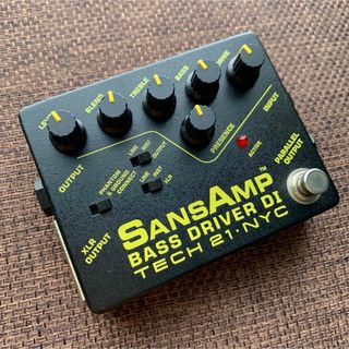 【難あり】TECH21 SANSAMP BASS DRIVER DI(ベースエフェクター)