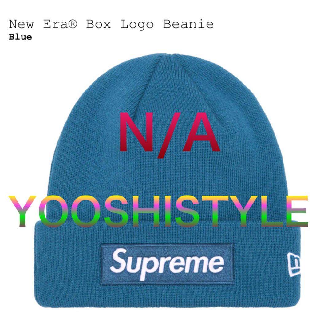 Supreme New Era Box Logo Beanieニット帽/ビーニー