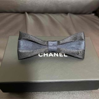 シャネル(CHANEL)の最終値下げ　新品未使用　シャネル　リボンバレッタ(バレッタ/ヘアクリップ)