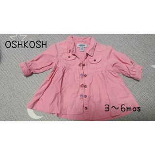 オシュコシュ(OshKosh)のOSHKOSH コーデュロイシャツワンピ(シャツ/カットソー)