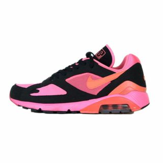 ナイキ(NIKE)のナイキ NIKE × コムデギャルソン COMME des GARCONS ■ 【 AIR MAX 180 CDG LASER PINK AO4641 601 】 エアマックス 180 スニーカー　30524(スニーカー)