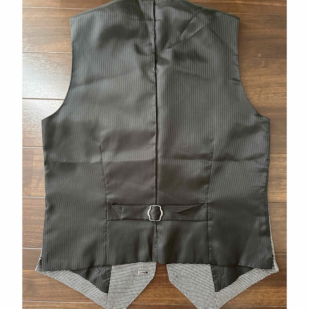 UNIQLO - ユニクロメンズジレスーツベスト千鳥格子柄 フォーマル UNIQLO - ユニクロメンズジレスーツベスト千鳥格子柄 フォーマル