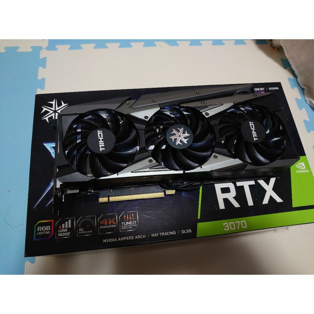 NVIDIA - [ジャンク] INNO3D GEFORCE RTX 3070 ICHILL X4